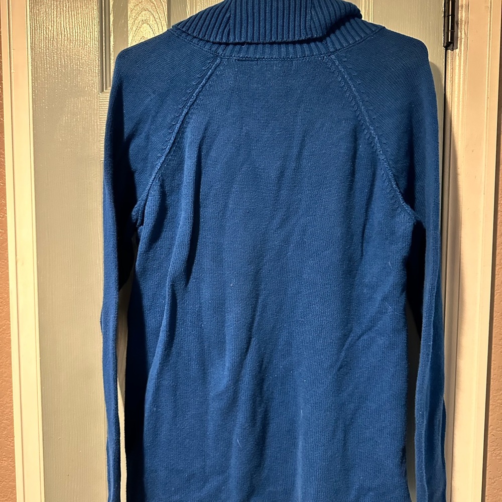 Cotton cowl neck sweater